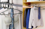 Plastic Hangers 50 Pack, Light Weight Durable Clothes Hangers - Image 4