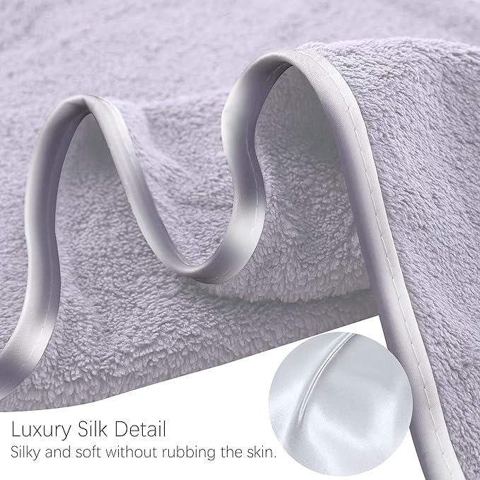 TENSTARS Luxury Silk Hemming Towel Set - Image 6
