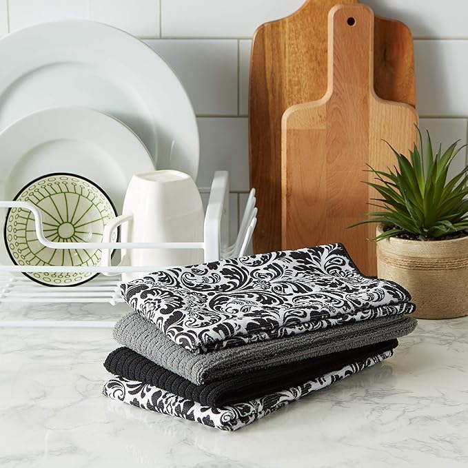 DII Cleaning Collection Multi-Purpose Microfiber, Dishtowel Set - Image 8