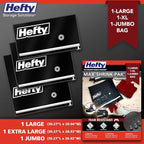 Hefty MAX Shrink-Pak Vacuum Storage Bags Combo Pack – Max Strength Tear-Proof - Image 4
