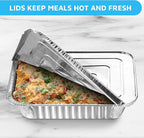 MontoPack 9x13 Aluminum Foil Half Size Roasting Pans - Image 3