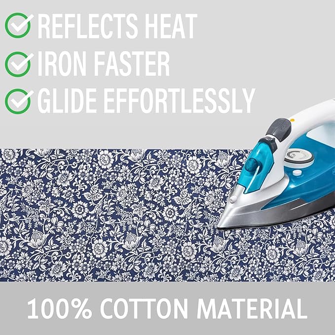 Ironing Board Cover and Pad 15x54 Inch Standard Ironing Board Cover - Image 3