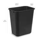 Amazon Basics Rectangular Commercial Office Wastebasket, 7 Gallon - Image 3