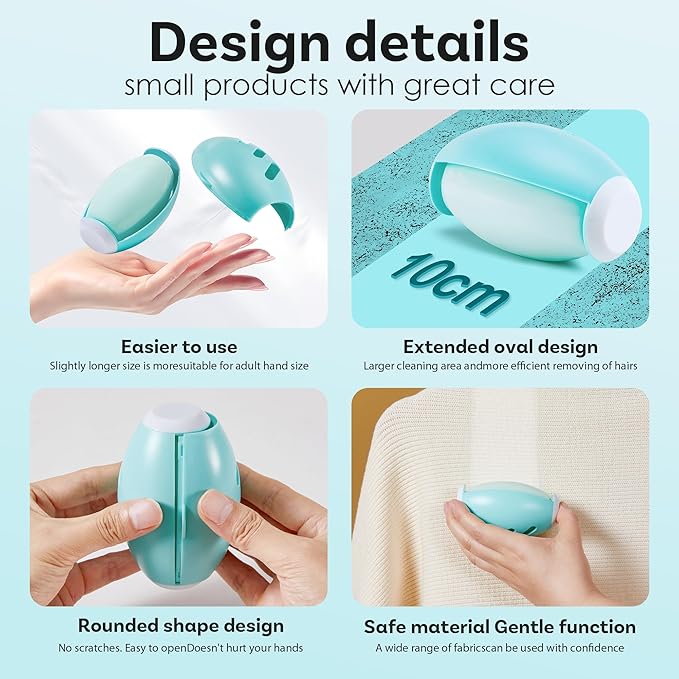 Washable Reusable Gel Lint Roller - Image 3