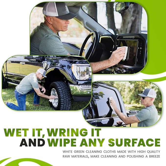 1-Pack Reusable Cleaning Cloth for Streak-Free Windows, Mirrors & All-Purpose - Image 4