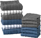 Ritz Premium Kitchen Towel and Dish Cloth Value Set: Highly Absorbent, Super by Ritz+Foodservice