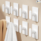 pickpiff Adhesive Towel Hooks for Bathroom: 20LB Extra Strong Wall Hanger for by pickpiff