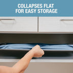 CleverMade Collapsible Laundry Basket 2 Pack – 60L Foldable Clothes Hamper - Image 7