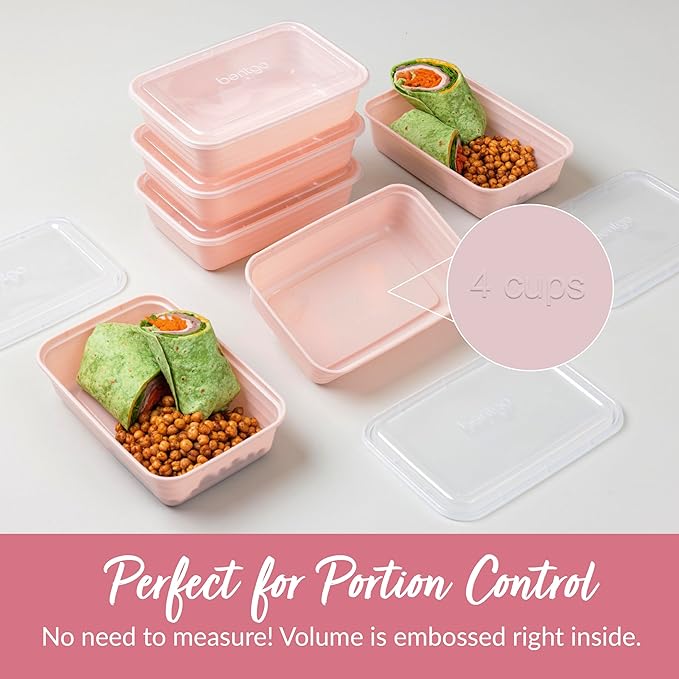 Bentgo Prep - 20-Piece 1-Compartment Reusable Meal Prep Containers - Image 6