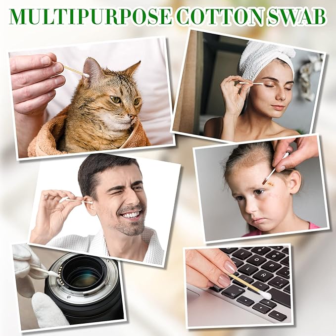 10000 Pcs Double Round Cotton Swabs - Image 6
