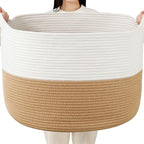 Foldable Laundry Hamper Basket by BEVOVBE