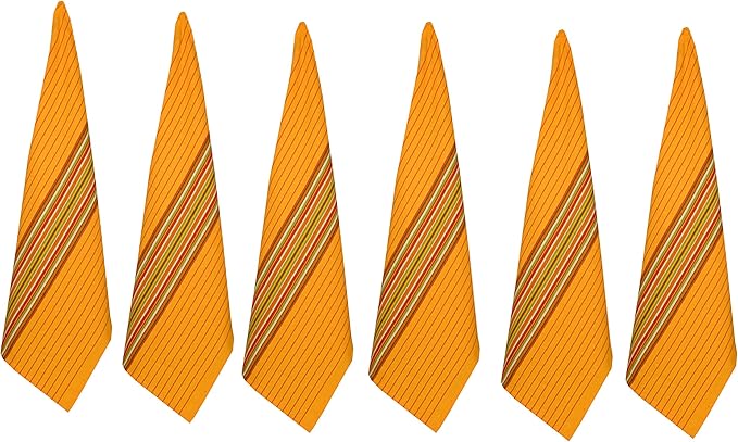 Urban Villa Kitchen Towels Waffle Stripes Dish Towels - Image 2