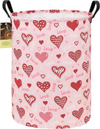 HUNRUNG Laundry Hamper, Large Canvas Fabric Lightweight Storage Basket Toy by HUNRUNG
