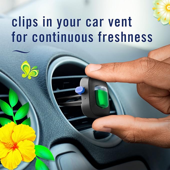 Febreze Car Air Freshener, Odor-Fighting Automotive Vent Clip, Scented Car - Image 5