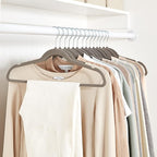 Amazon Basics Slim Velvet Non-Slip Space Saving Suit Clothes Hangers - Image 8