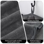 SINLAND Microfiber Facial Cloths Fast Drying Washcloth 8inch x 8inch Absorbent - Image 3