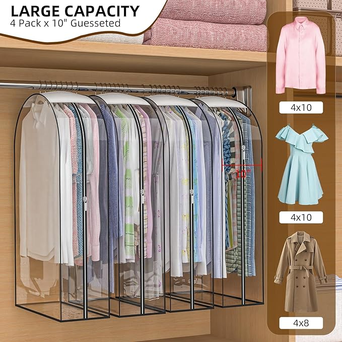 Upgraded Thickened Clear Garment Bags - Image 2