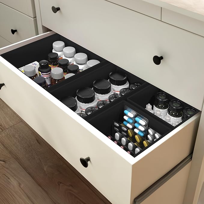 SIMPLE HOUSEWARE Foldable Drawer Organizer - Image 7