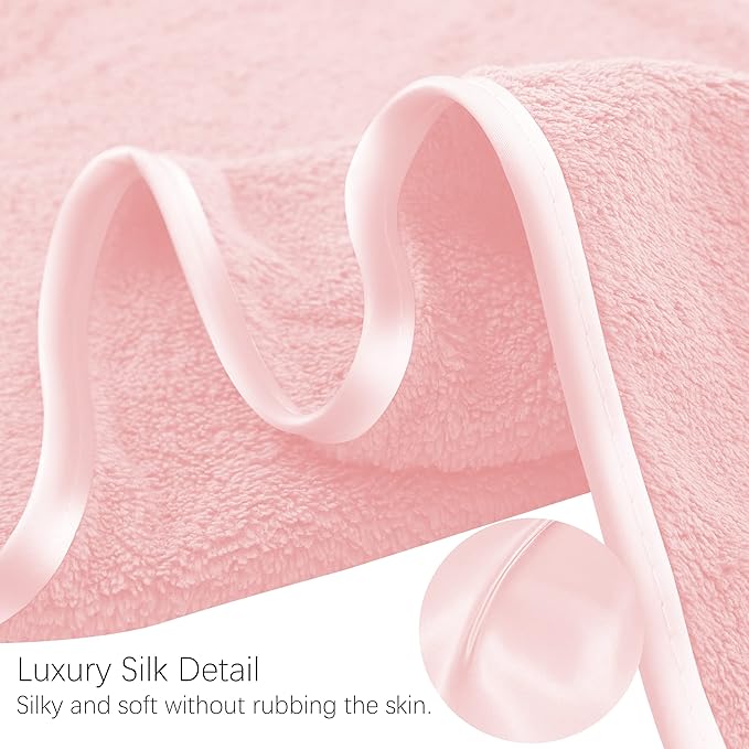 TENSTARS Luxury Silk Hemming Towel Set - Image 6