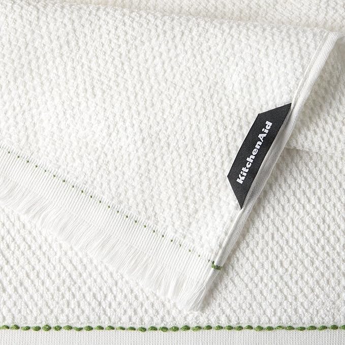 KitchenAid Gourmet Series Gridlines Kitchen Towels 3-Pack Set, 100% Cotton - Image 4