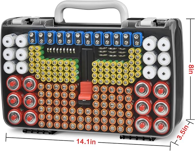 Battery Organizer Storage Holder Case - Image 5