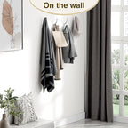 Coat Hooks Wall Mount, Hooks for Hanging Heavy Duty, Screw in Wall Hanger for - Image 4