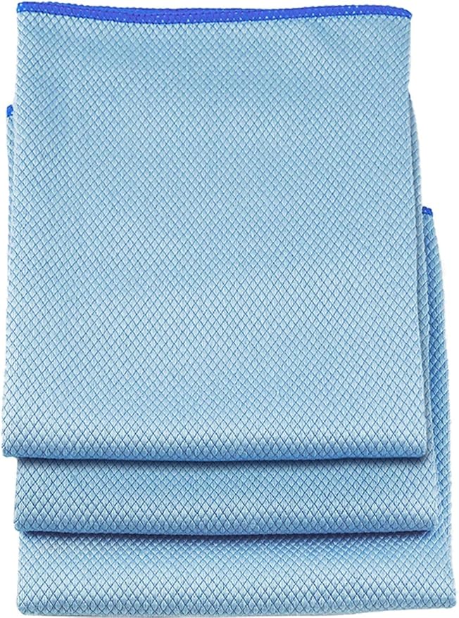 Unger Professional 18” x 18” Large Professional-Grade Microfiber Cloth Towels by Unger