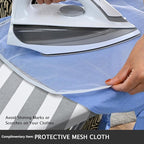 SheeChung Over The Door Ironing Board Cover 14x42 Inch, Thick Iron Covers - Image 7