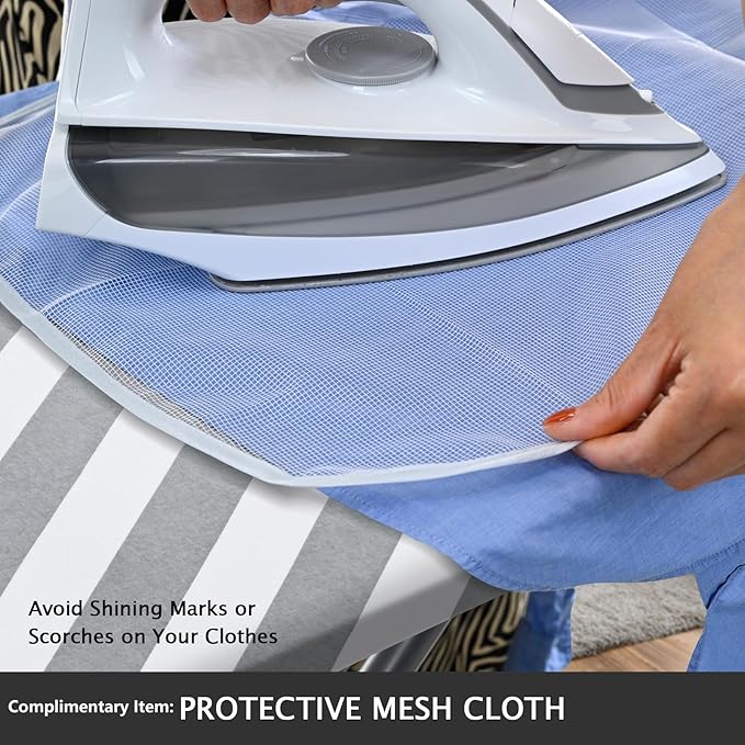 SheeChung Over The Door Ironing Board Cover 14x42 Inch, Thick Iron Covers - Image 7