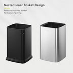 EKO 2-Pack Open Top Trash Can - Image 6