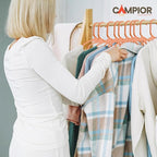 Plastic Clothes Hangers – Heavy Duty Hanger Set, - Image 7