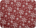 Christmas Dish Drying Mat for Kitchen Counter 24x18 Inch Xmas Snowflake Drying by Trongr