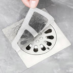 30-Pack Disposable Shower Drain Hair Catchers, Mesh Sticker Covers by CiiVii