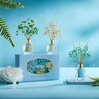 Airkeep Reed Diffuser Set of 3, Jasmine Mint Gardenia Freesia Pear Oil Reed - Image 8