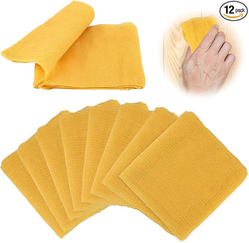 12 Pack Tack Cloths, Tack Rags for Woodworking, 17.7 x 35.4 in Tac Cloth Dust by Unknown