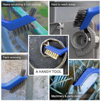 Wire Brush Set 3Pcs - Image 7