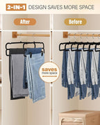 Velvet Pants Hangers with Double Non Slip Bar - Image 3