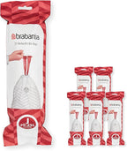 Brabantia PerfectFit Trash Bags Thick Plastic Trash Can Liners by BrabantiaUSA