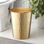 Monarch Abode Metal Bathroom Trash Can – Waste Basket - Image 4
