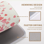 Happy Valentines Day Dish Drying Mat Valentine Drying Matt Kitchen Counter Love - Image 3