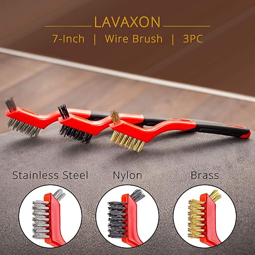 Wire Brush Set 3Pcs - Image 3