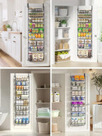 Delamu Over The Door Pantry Organizer, 9-Tier Pantry Door Organizers and Storage - Image 8