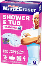 Mr. Clean Magic Eraser Sponge, Tub Cleaner, Soap Scum Remover, Bathroom - Image 14