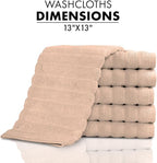 Classic Turkish Towels CTT Luxurious 100% Turkish Cotton Washcloths 6 Pack - Image 5
