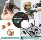 Disposable Shower Drain Hair Catcher Stickers – 25 Pack Peel & Stick Mesh Drain - Image 7