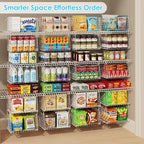 3-Pack Under Shelf Hanging Baskets - Image 4