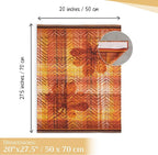 Maison d' Hermine Kitchen Towels Set of 3 100% Cotton 20" x 27.5" Reusable - Image 4