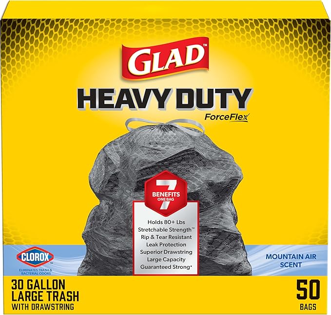 Glad ForceFlex Heavy Duty Trash Bags by GladTrashFoodStorage