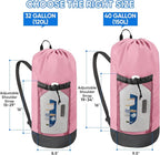 BALEINE 120L Laundry Bag Backpack, 900D Oxford Fabric Large Travel Laundry Bags - Image 2