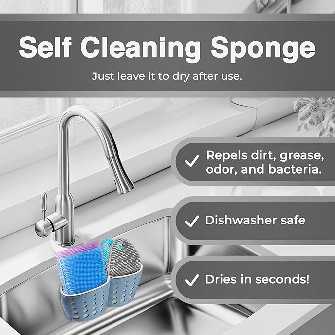 Silicone Sponges for Dishes - Image 4